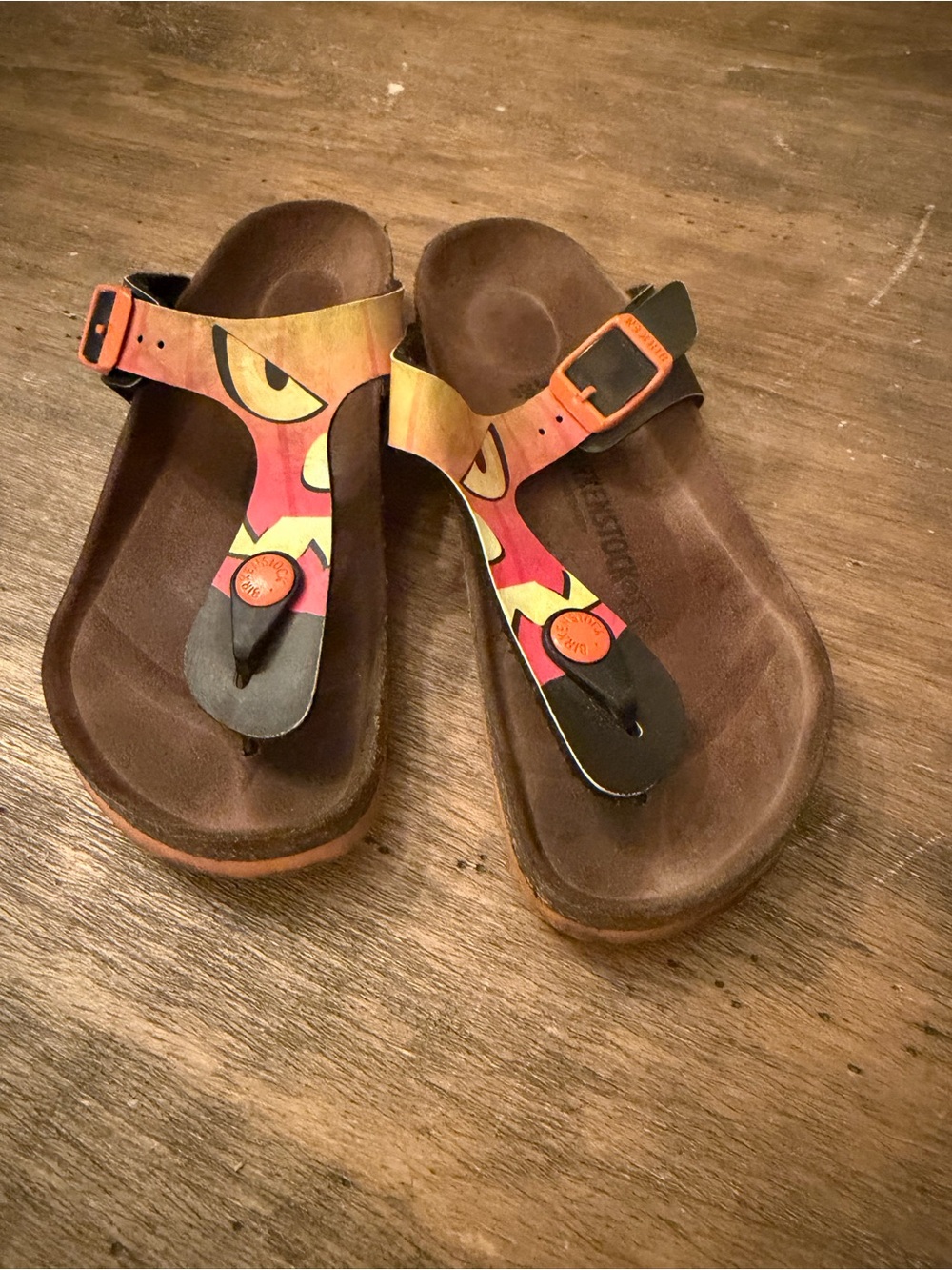 Birkenstock Gizeh Kids Big Kids Style 13 Multicolor